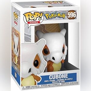 Funko Pop! Games Pokémon Cubone #596 Vinyl Figure Like New In OG Box